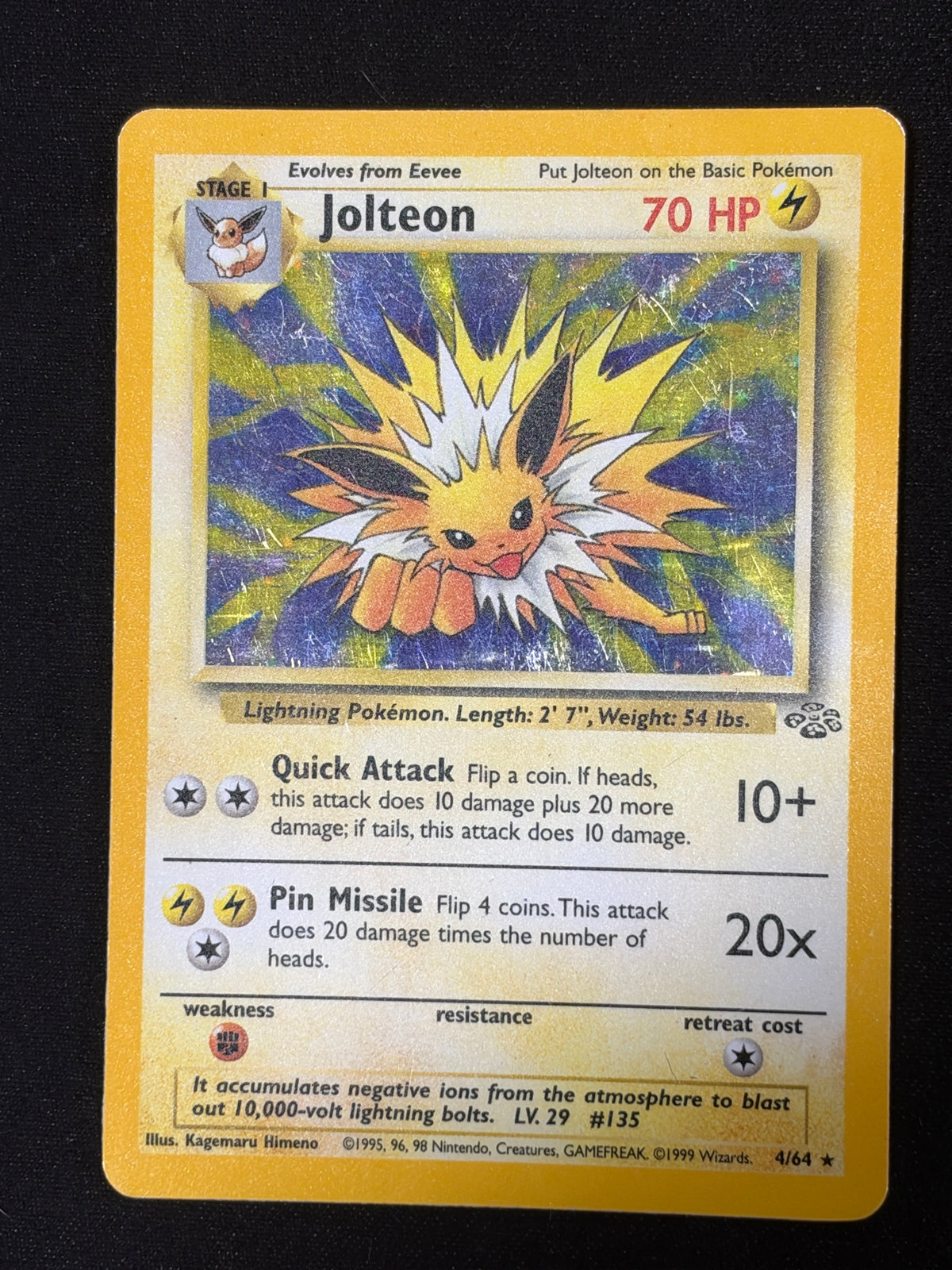 Jolteon 4/64 Jungle mp