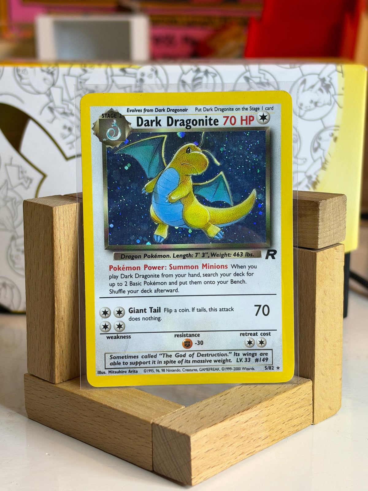 Dark Dragonite 5/82 Team rocket LP