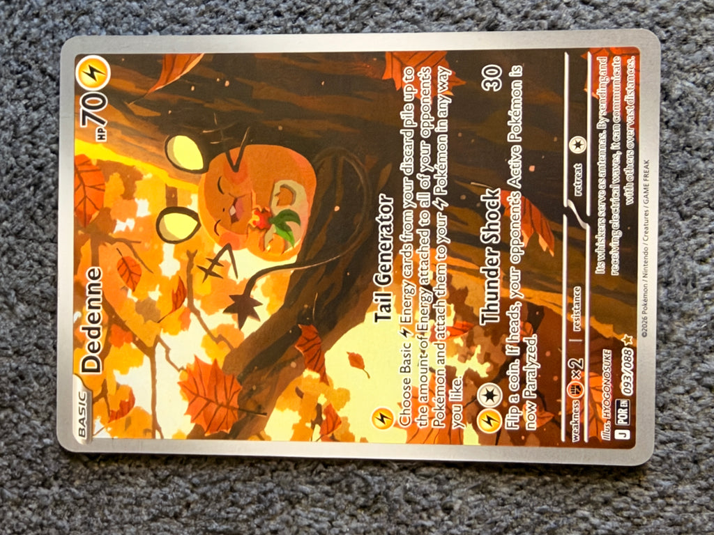 Dedenne 093/088 Pitch black NM