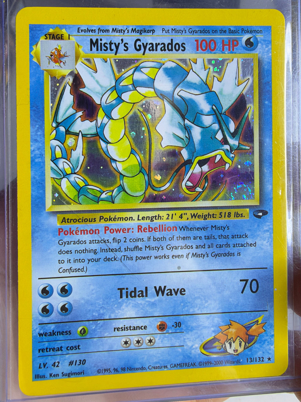 Mistys Gyarados 13/132 Gym Challenge MINT