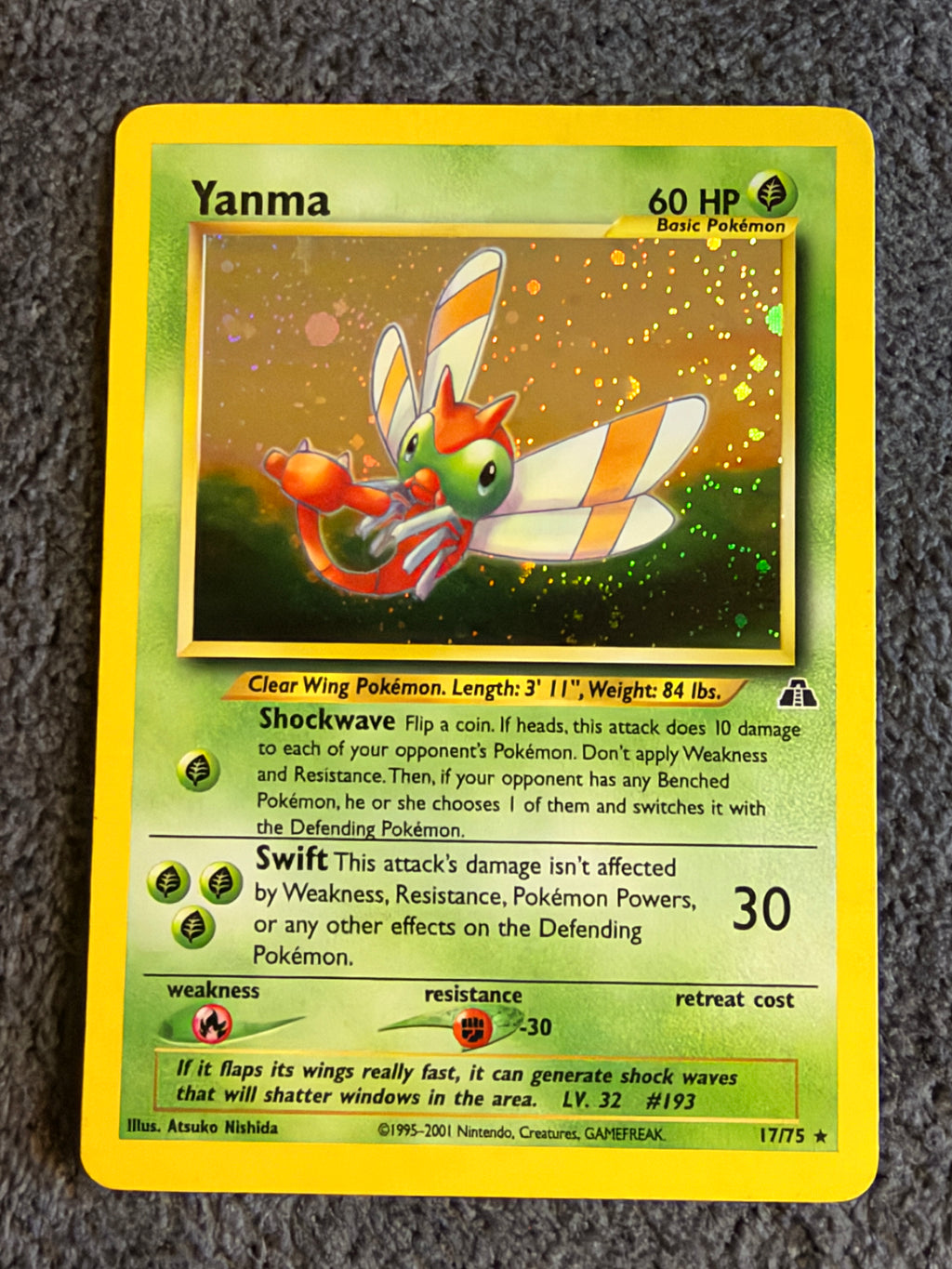 Yanma 17/75 Neo discovery NM