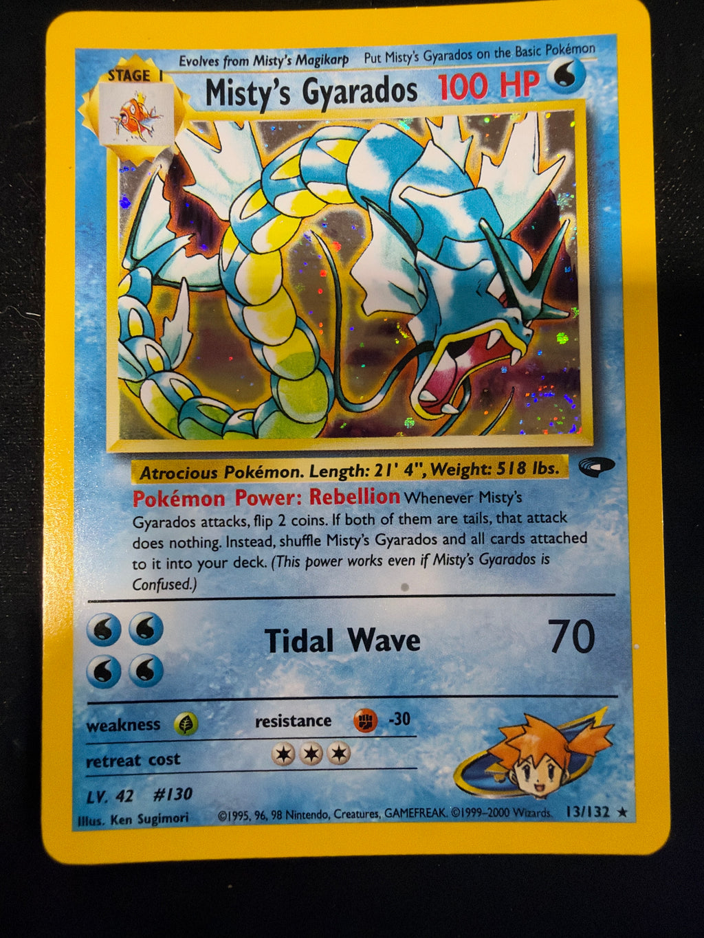 Mistys Gyarados 13/132 Gym Challenge MINT