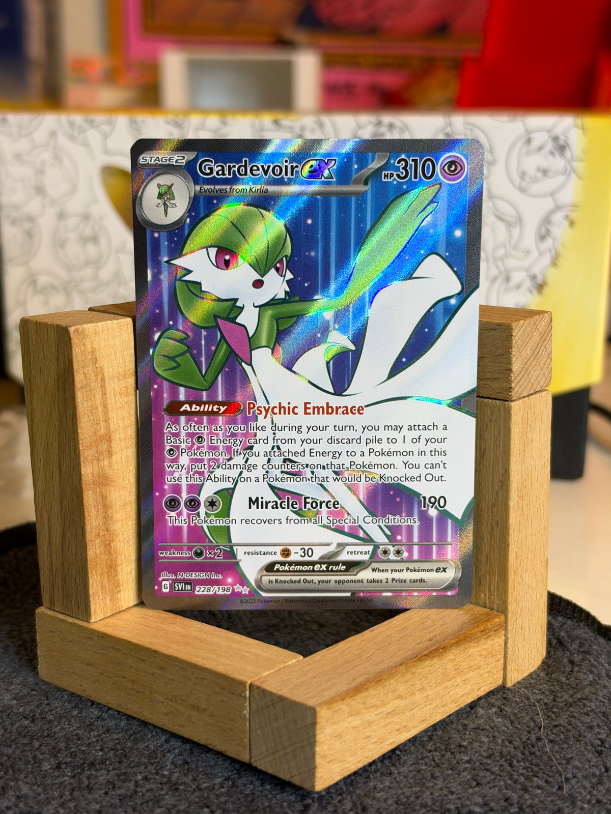Gardevoir 228/189 SV base NM
