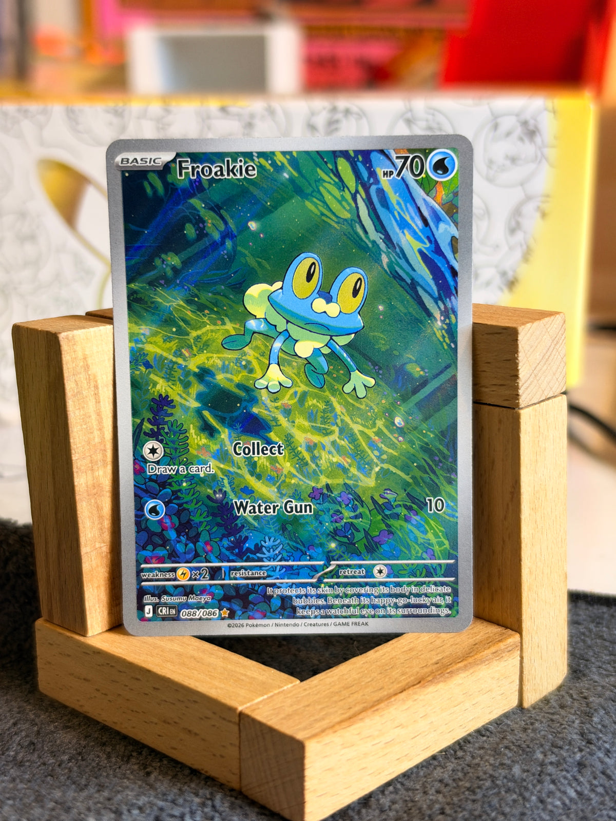 Froakie 088/086 Chaos rising NM
