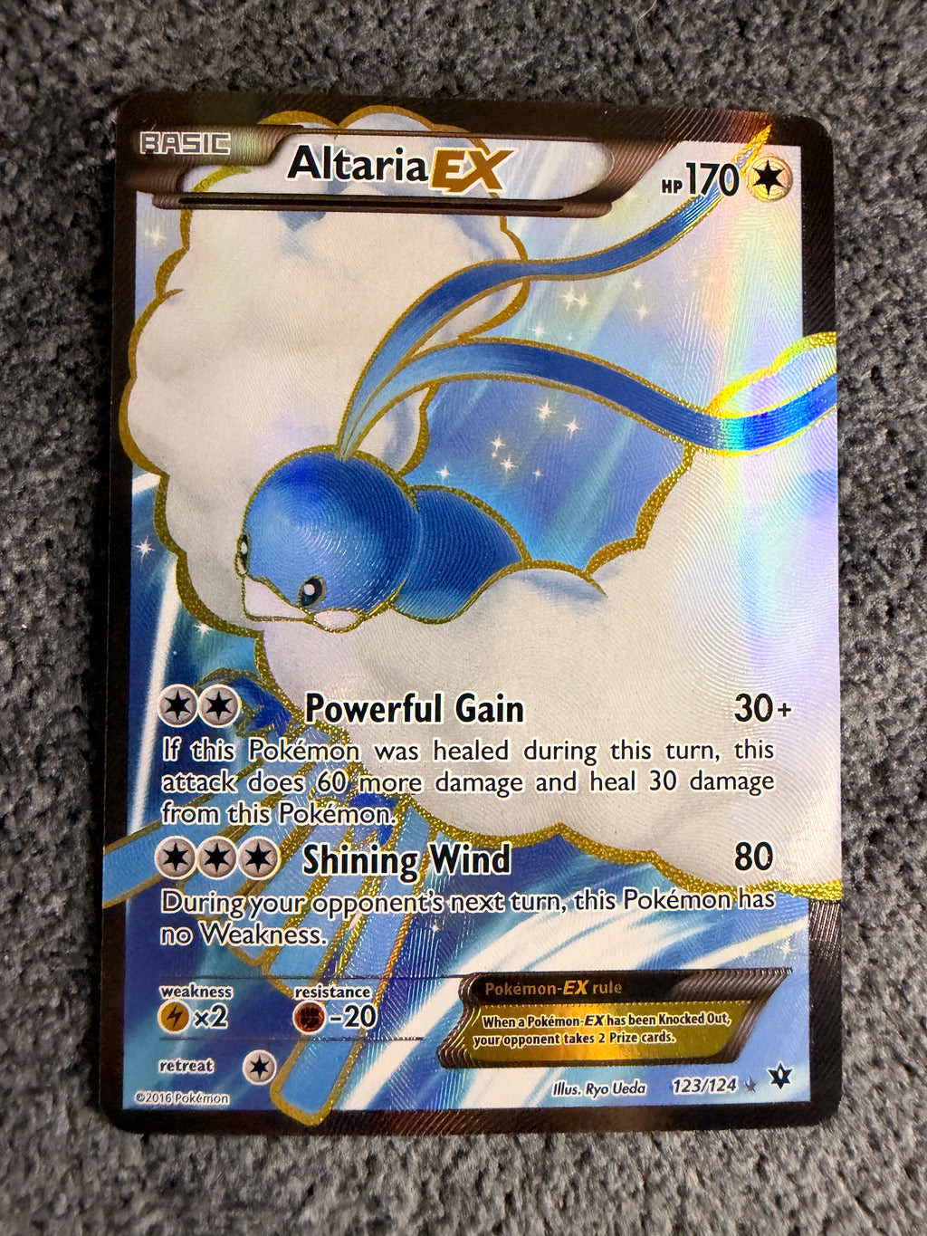 Altaria Ex 123/125 fates collide NM