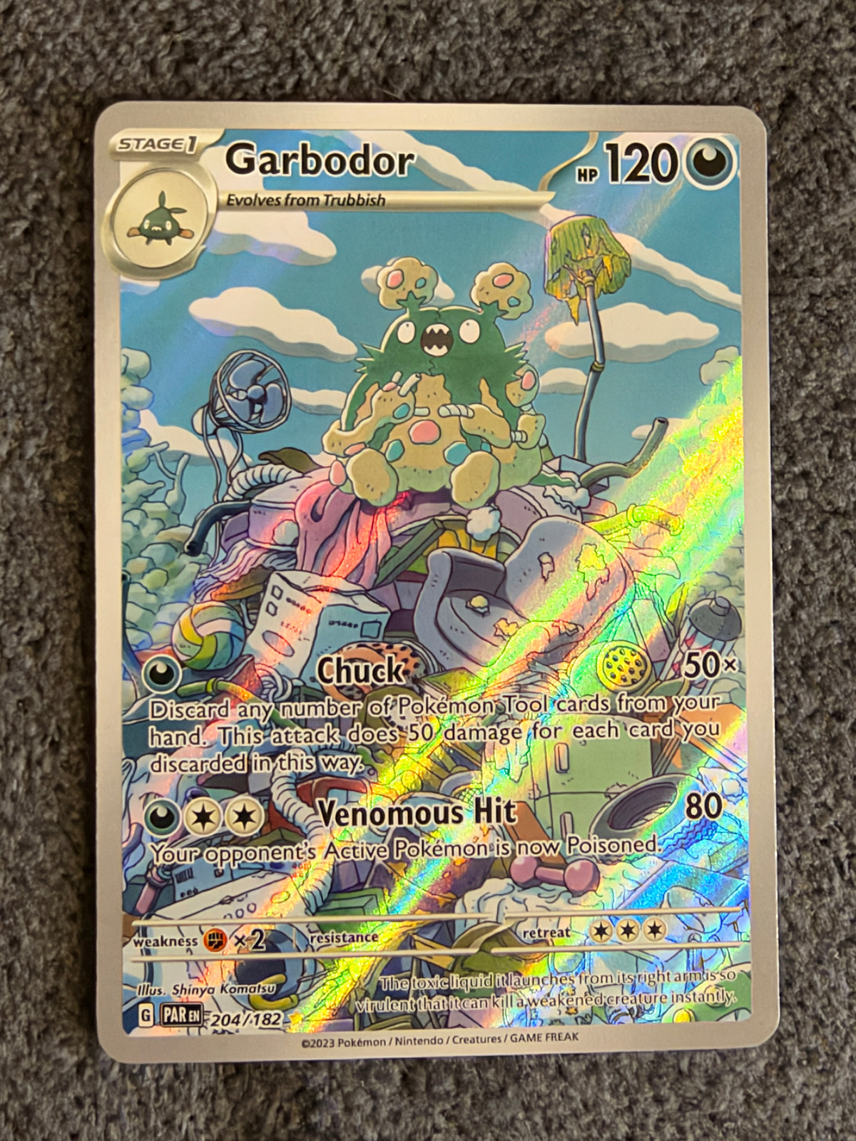 Garbodor 204/182 paradox rift NM
