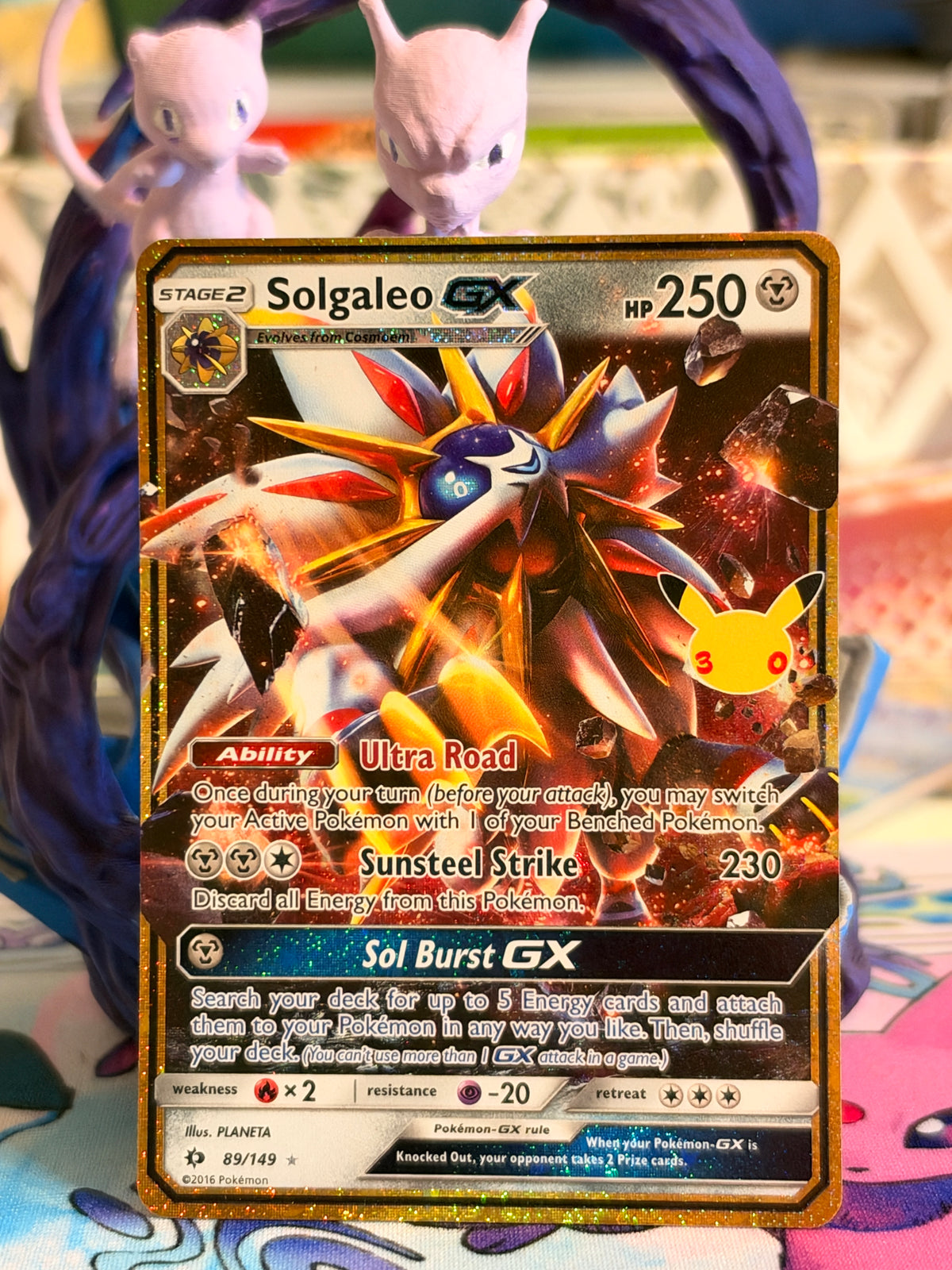 Solgaleo gx 30th celebration