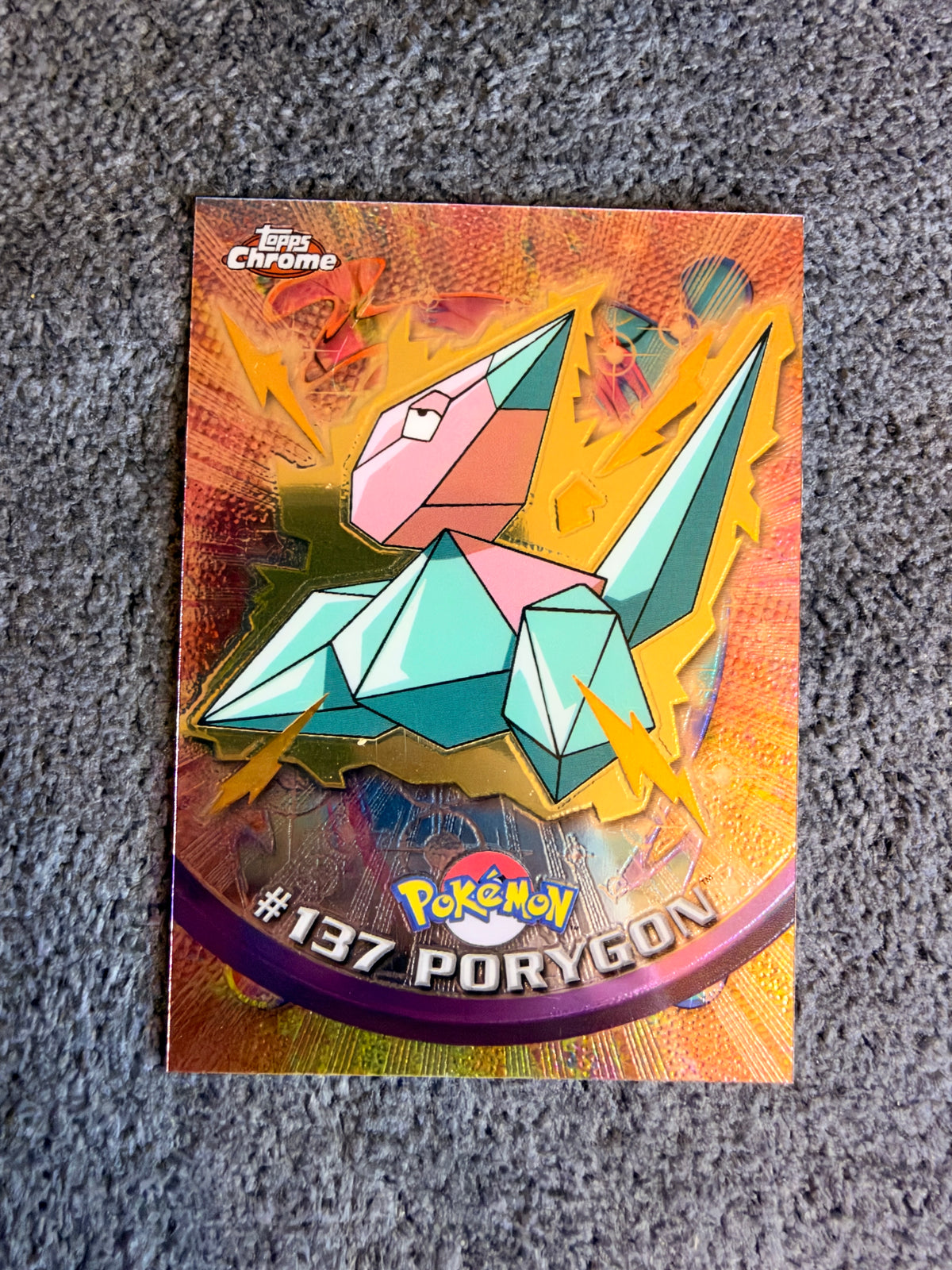 Porygon topps chrome #137 NM