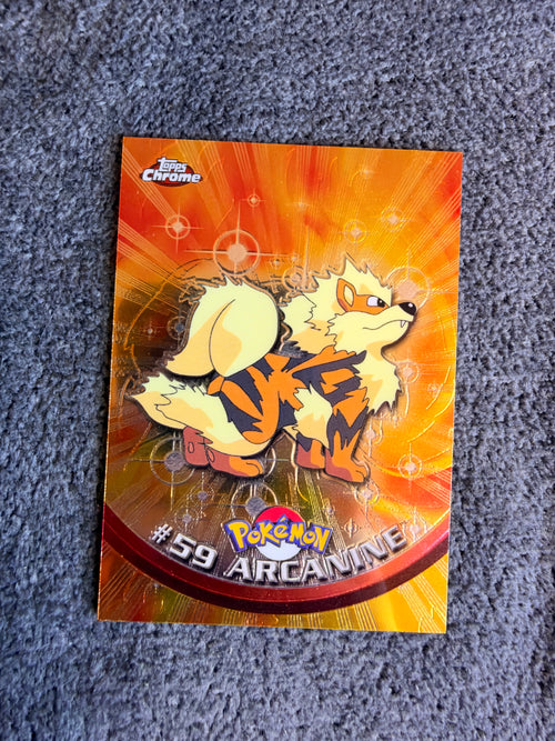 Arcanine topps chrome #59 NM