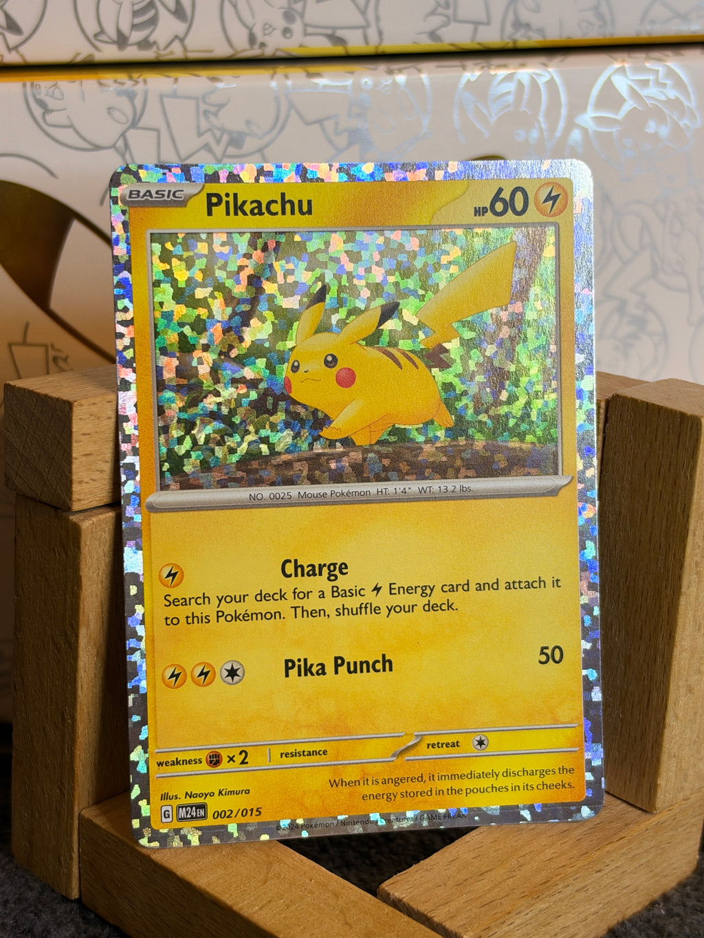 Pikachu 002/015 McDonald’s promo NM