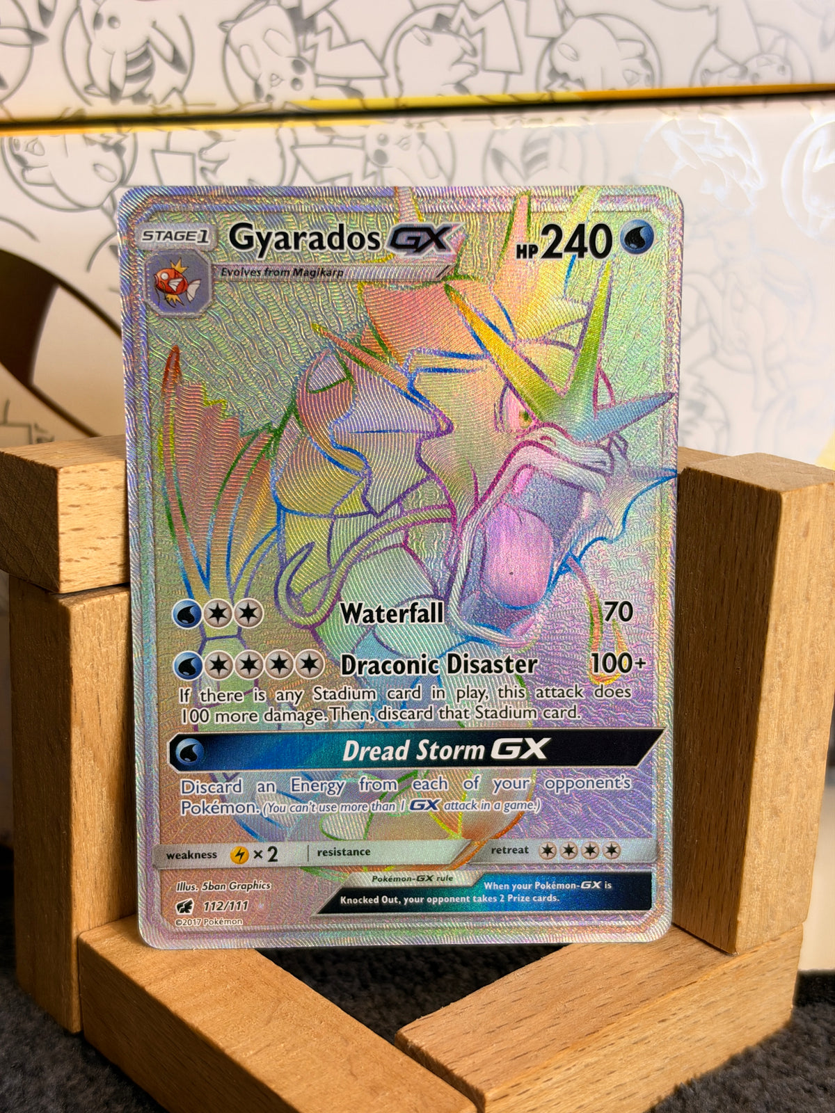 Gyarados GX 112/111 Crimson invasion NM