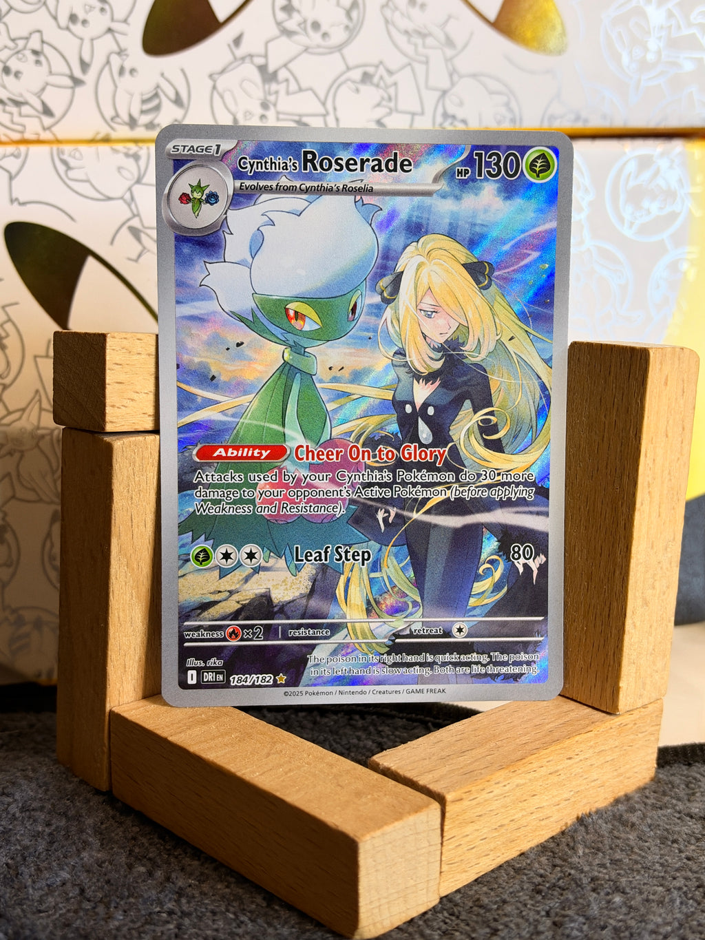 Cynthia’s roserade 184/182 Destined rivals NM
