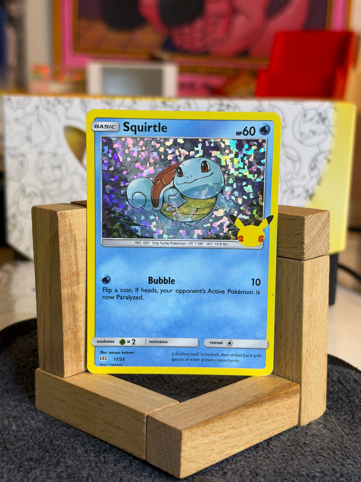 Squirtle 17/25 McDonald’s 25th promo NM