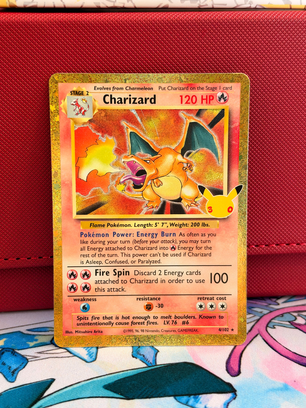 Charizard 30th celebration classic collection MINT