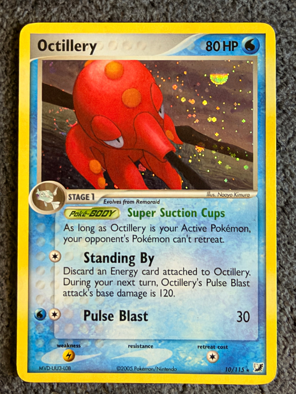 Octillery 10/115 unseen forces mp