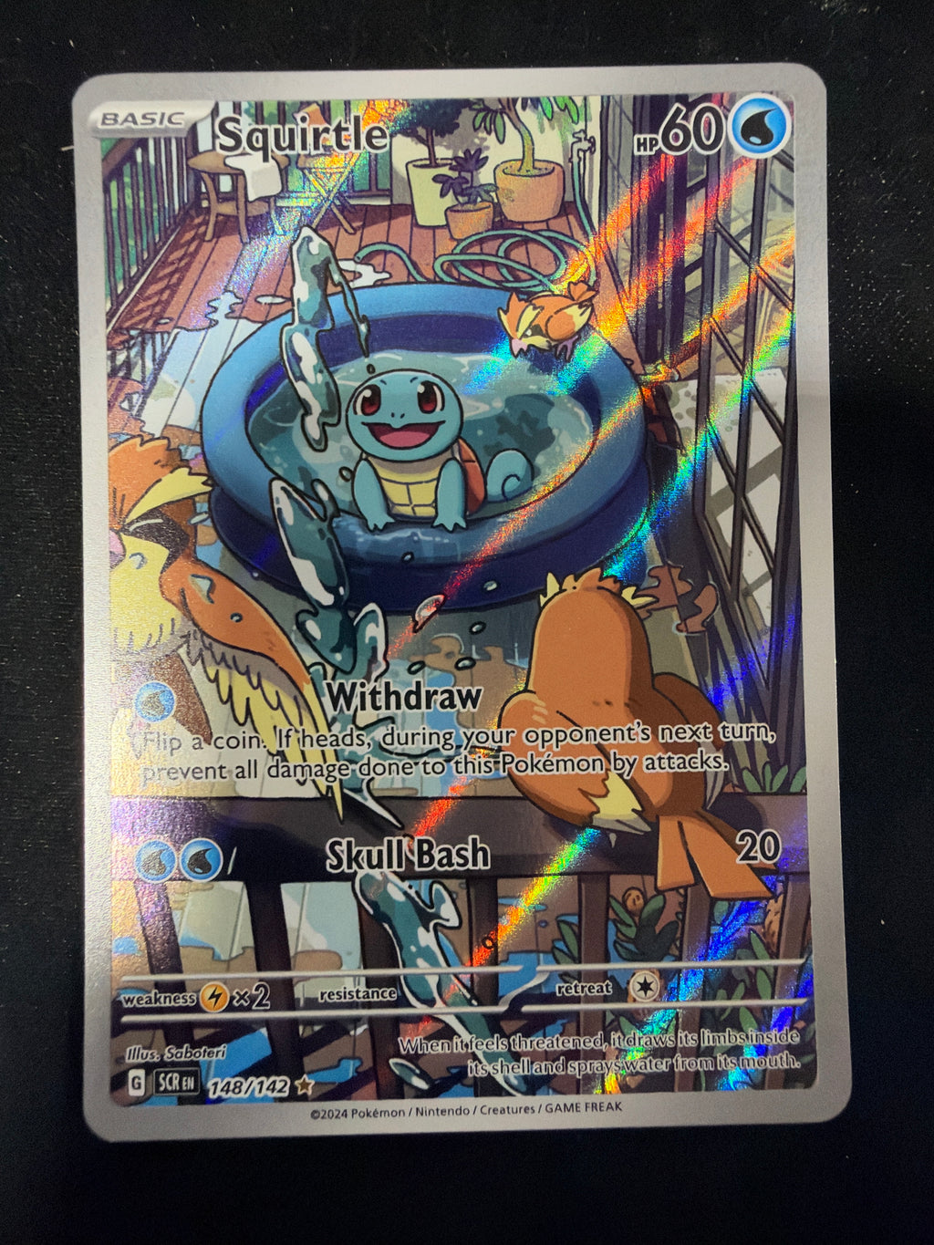 Squirtle 148/142 stellar crown MINT/NM