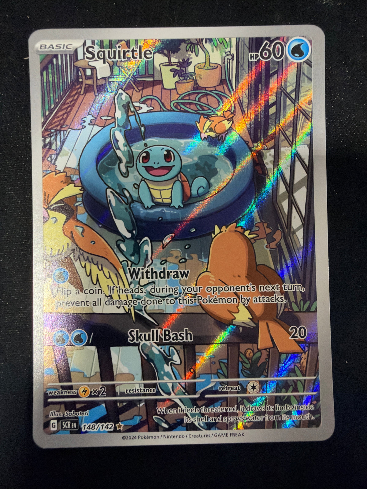 Squirtle 148/142 stellar crown MINT/NM