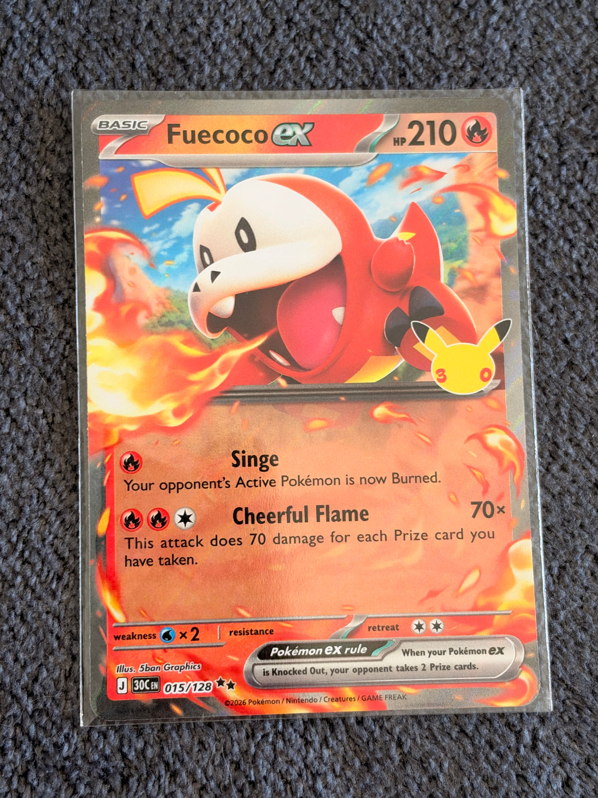 Fuecoco ex 30th celebration