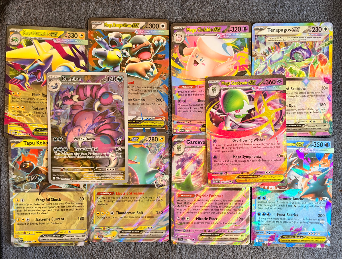 9 EX 1 IR mystery lot